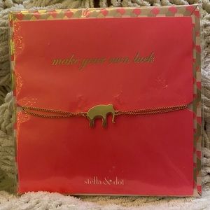 Stella & Dot Elephant Wishing Bracelet